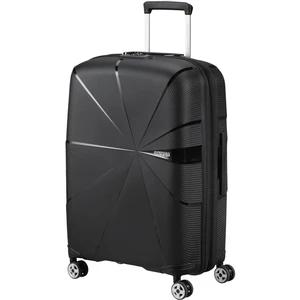 American Tourister Skořepinový cestovní kufr StarVibe M EXP 70/77 l - černá