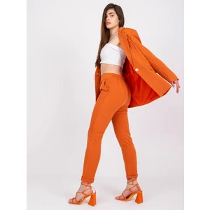 Dark orange elegant jacket from Veracruz