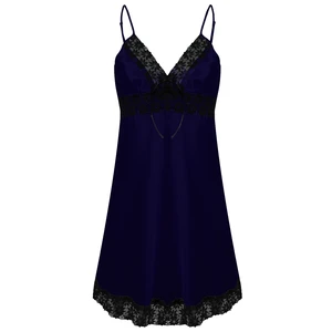 DKaren Woman's Slip Peggy Navy Blue