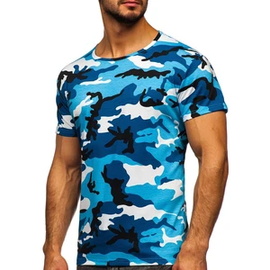 Tricou albastru army Bolf S807