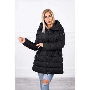 Quilted winter jacket FIFI black