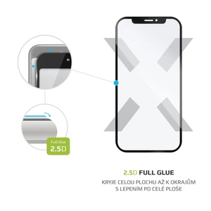 Tvrzené sklo FIXED Full-Cover pro Xiaomi Poco M4 5G, černá