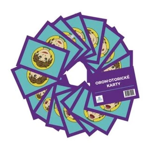 Logopedické karty Oromotorické cviky [Netradiční karty]