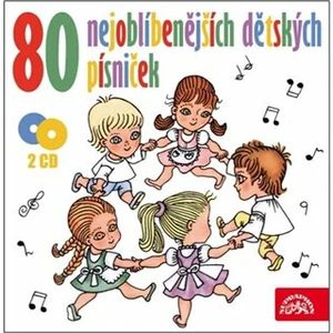 80 nejoblíbenějších dětských písniček - audiokniha