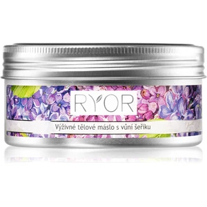 RYOR Lilac Care výživné tělové máslo šeřík 200 ml