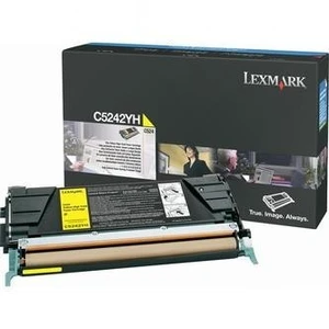 Lexmark C5242YH žlutý (yellow) originální toner