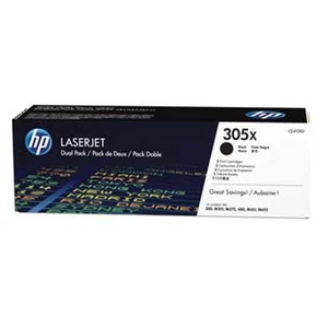 HP 305X CE410XD dvojbalení černý (black) originální toner