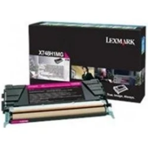 Lexmark X748H1MG purpurový (magenta) originálny toner