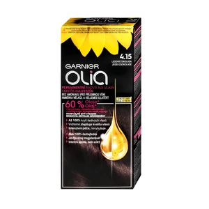 Garnier Olia barva na vlasy 4.15 Ledová Čokoláda 100g