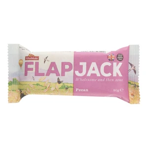 Flapjack ovsený pekan bezlepkový 80 g   WHOLEBAKE