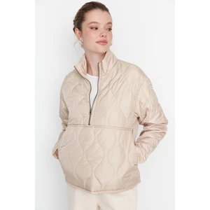 Trendyol Winter Jacket - Beige - Puffer