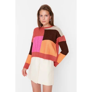 Trendyol Sweater - Orange - Regular fit