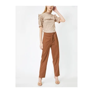 Koton Women's Brown Pants