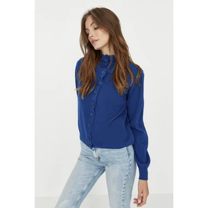 Trendyol Cardigan - Blue - Regular fit