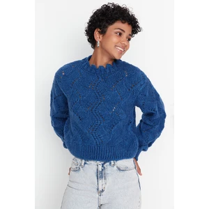 Sweter damski Trendyol Indigo