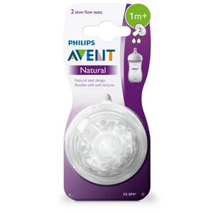 Philips AVENT Cumlík na fľašu Natural č.2