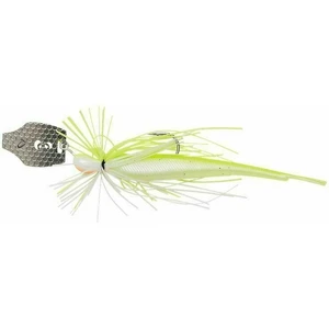 Savage gear gumová nástraha crazy swim jig sinking yellow white - 12,5 cm 16,5 g