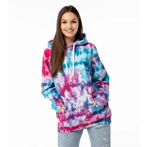 Mr. GUGU & Miss GO Woman's Tie Dye Hoodie OVS-FM 2401