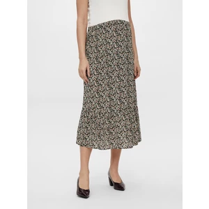 Black Floral Maternity Midi Skirt Mama.licious Phina - Women