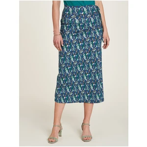 Blue Women's Floral Multifunctional Skirt Tranquillo - Women