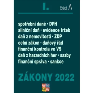 Zákony I/2022 část A - Daňové zákony