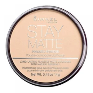 Rimmel Stay Matte pudr odstín 003 Peach Glow 14 g