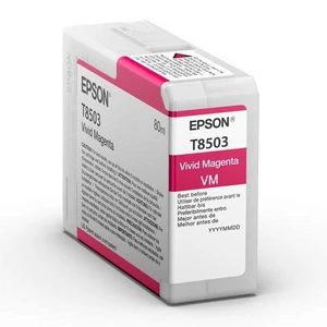 Epson T8503 purpurová (magenta) originální cartridge