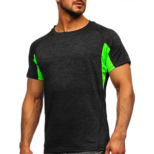 Tricou negru de training Bolf HM076