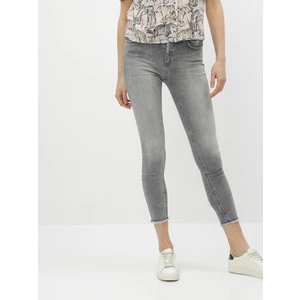 Grey Shortened Skinny Fit Jeans ONLY Blush - Women