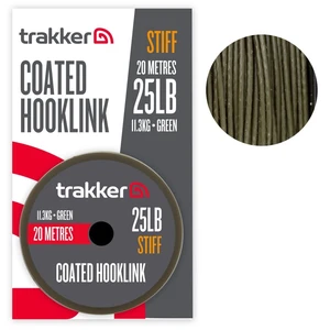 Trakker návazcová šňůra stiff coated hooklink 20 m - 25 lb 11,3 kg