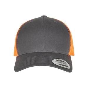 Retro Trucker 2-Tone Charcoal/Neon Orange