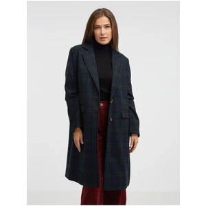 Pepe Jeans Eileen Women's Dark Blue Wool Coat - Women