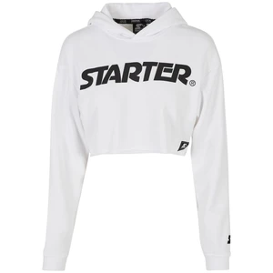 Ladies Starter Cropped Hoody bílá