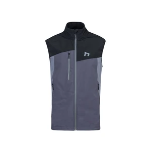 Hannah Carsten Vest Pánská softshellová vesta 10028956HHX anthracite/stormy weather XXL