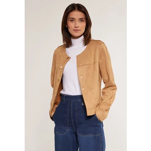 MONNARI Woman's Jackets Suede Jacket With Pockets