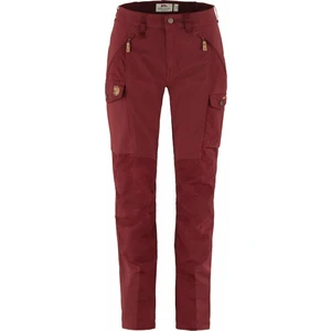 Fjällräven Pantalones para exteriores Nikka Trousers Curved W Bordeaux Red 36