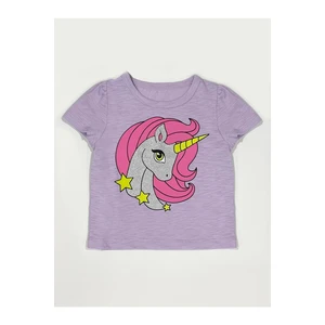 Denokids Unicorn Lilac Girl's T-shirt