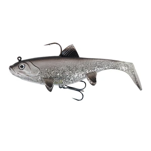 Fox rage gumová nástraha replicant wobble uv silver bait fish - 7,5 cm 10 g