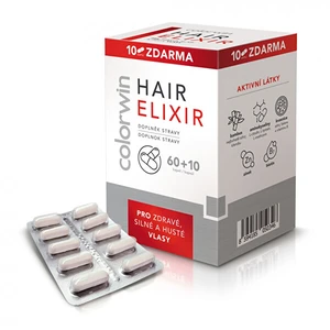 Colorwin Doplněk stravy pro zdravé, silné a husté vlasy Colorwin Hair Elixir 70 kapslí