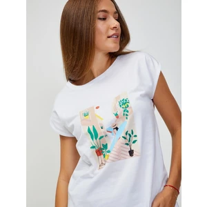 White Women's T-Shirt ORSAY - Women