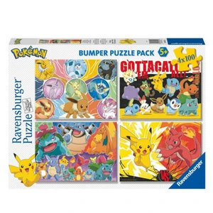 Pokémon Puzzle Ravensburger - 4x100 dílků