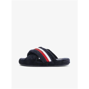 Dark blue women's homemade slippers Tommy Hilfiger - Ladies