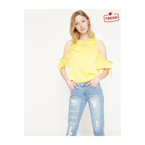 Koton Blouse - Yellow - Regular fit