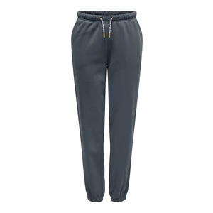 Jacqueline de Yong Dámské tepláky JDYKANGA Regular Fit 15266089 Dark Grey Melange M/32