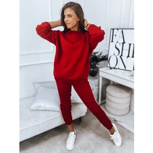 Women's sweatshirt ARIELLA PREMIUM red Dstreet