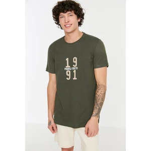 Trendyol T-Shirt - Khaki - Regular fit