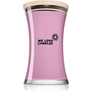 We Love Candles Basic Lilac Fuchsia vonná sviečka s dreveným knotom 700 g