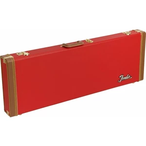 Fender Classic Series Wood Case Strat/Tele Fiesta Red Elektromos gitár keménytok