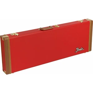 Fender Classic Series Wood Case Strat/Tele Fiesta Red Estuche para guitarra eléctrica