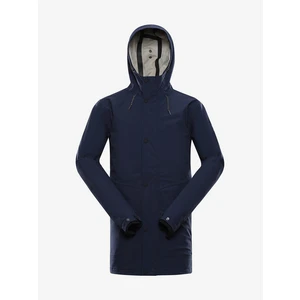 Men's waterproof coat with membrane ALPINE PRO PERFET mood indigo